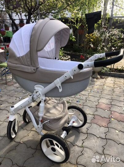 Коляска Adamex monte carbon 2 в 1 Экокожа