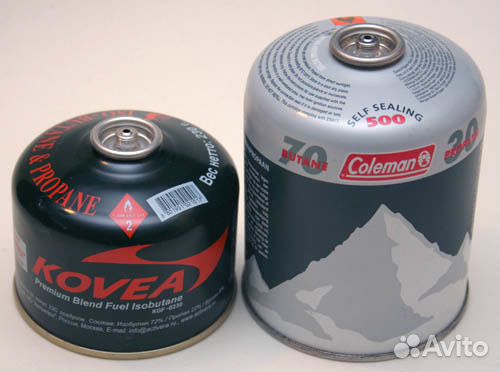 Заправка газовых или обмен туристических баллонов