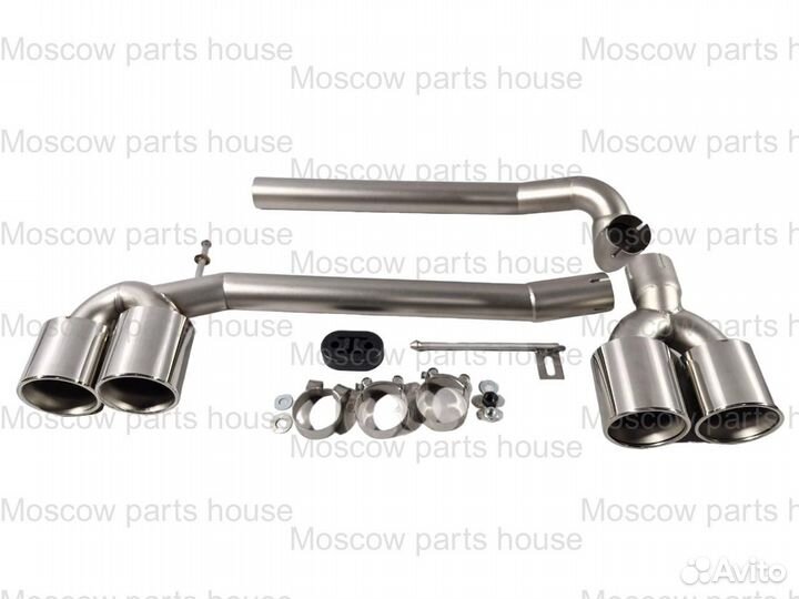BMW F10 раздвоение выхлопа M-Performance M5