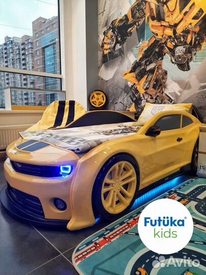 Кровать машина