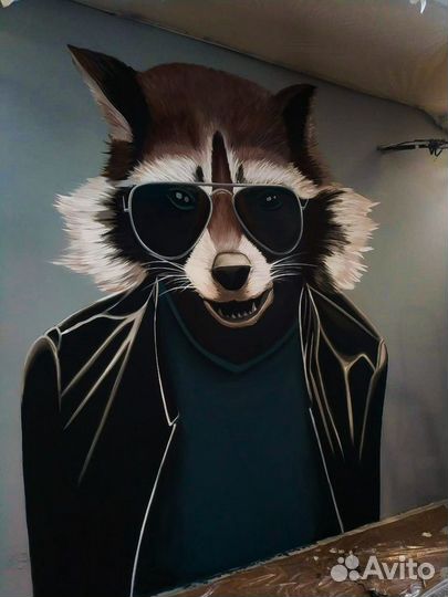 Роспись стен, граффити