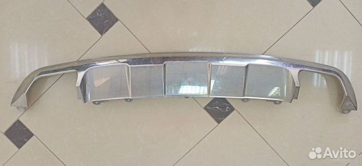 Накладка заднего бампера Mercedes Glk X204