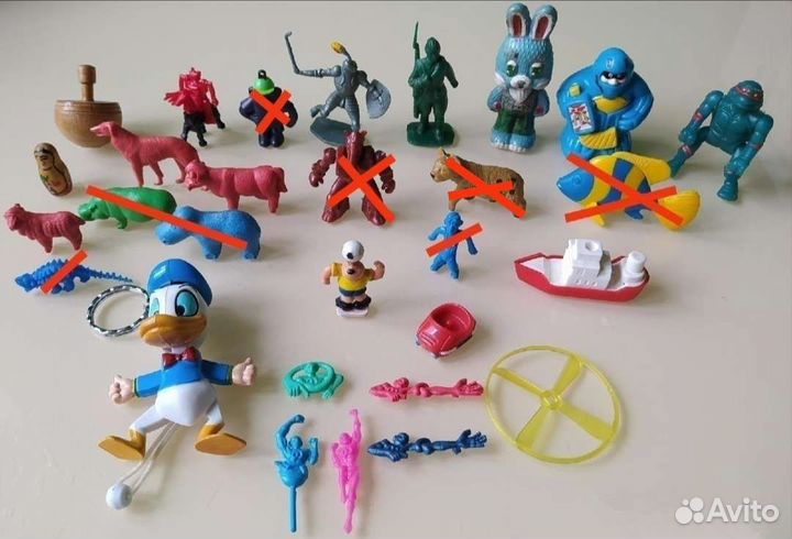 Фигурки СССР и 90-е гг