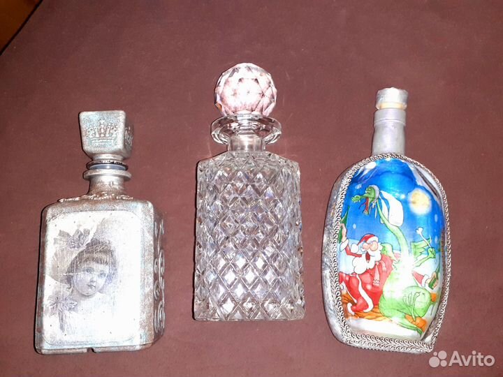 Графин хрустальный богемия