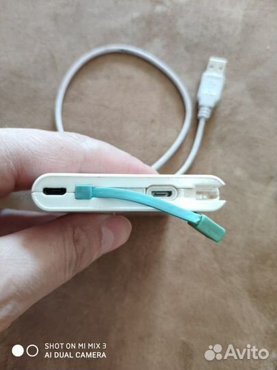 Внешний аккумулятор 5000 mAh