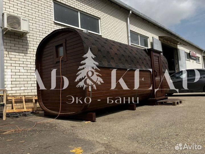 Бани - бочки от производителя под ключ