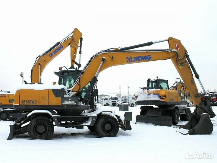 Колёсный экскаватор XCMG XE180WD, 2023