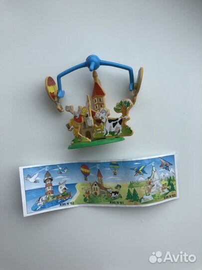 Игрушки из киндера 90х