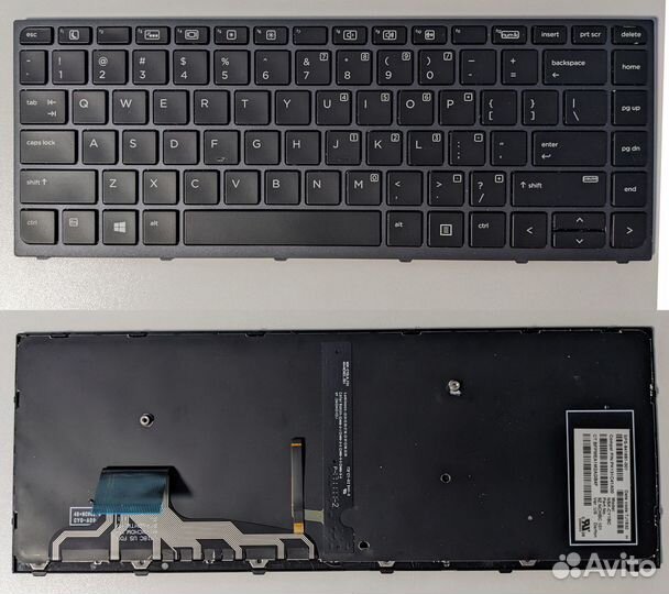 Клавиатура для ноутбука HP Dell US