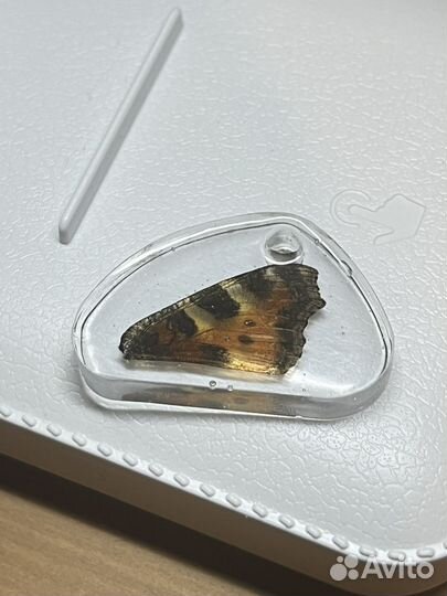 Кулон с крылом бабочки