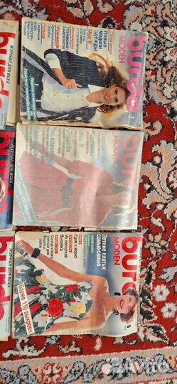 Журналы бурда 1988-1994,2003-2007