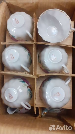 Чайный сервиз Дулево СССР Фарфор