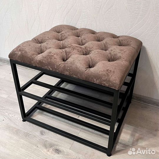 Банкетка в прихожую лофт