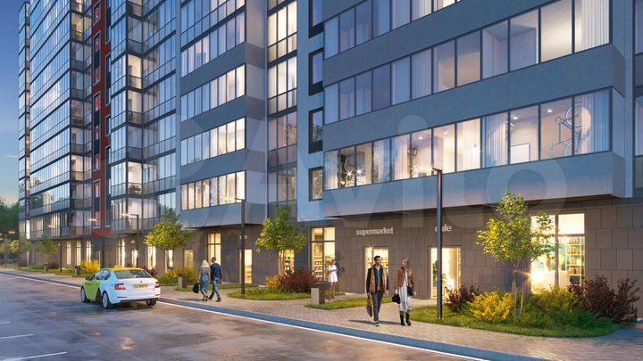 Квартира-студия, 24,9 м², 3/12 эт.