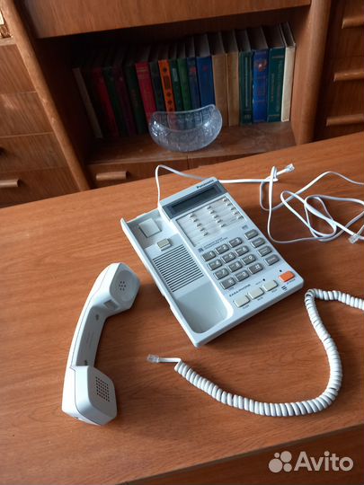 Стационарный телефон panasonic с автоответчиком