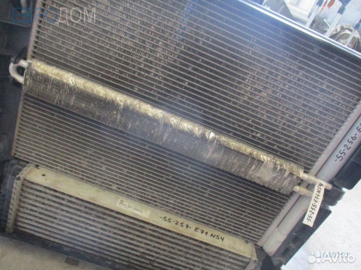 Радиатор гур BMW E71