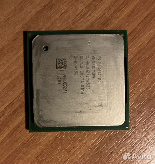 Процессор Pentium 4 2.4 GHz socket 478