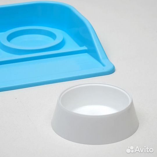 2 шт. Миски с лотком 'Феликс' 0,3 л, 41 x 30 x 6 с