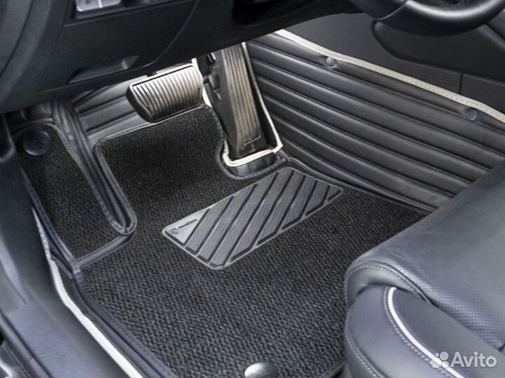 Коврики в салон кожаные престиж