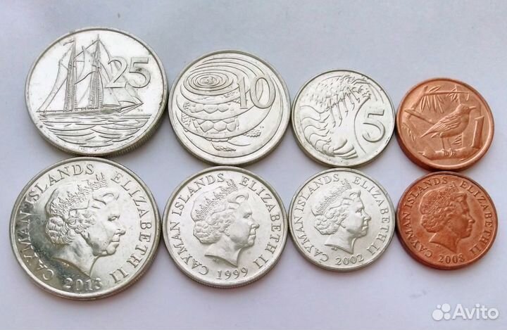 Каймановы острова (набор монет)