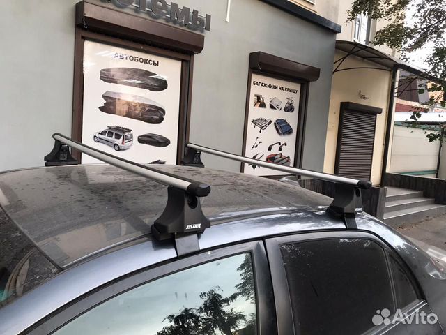 Багажник Атлант на крышу Mitsubishi Lancer