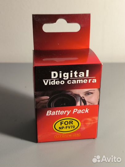 Аккумулятор JNT для Sony NP-FV70 1800mAh, Li-ion