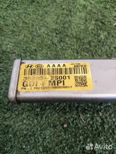 Топливная рампа Kia K5 DL3 G4KN 2.5 2021