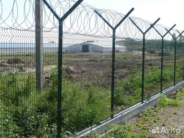 Забор из 3Д сетки