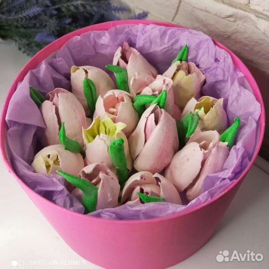 Шоколадные и зефирные букеты