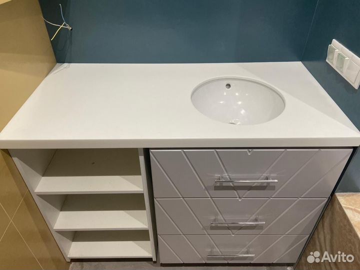 Подоконник из кварцевого агломерата