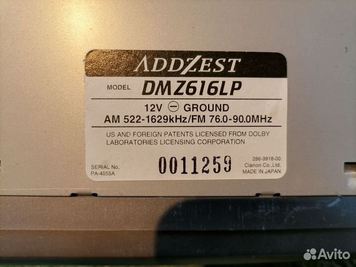 Магнитола nissan Nissan X-Trail T30 addzest DMZ616