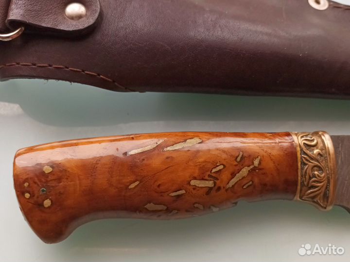 Нож из дамасской стали