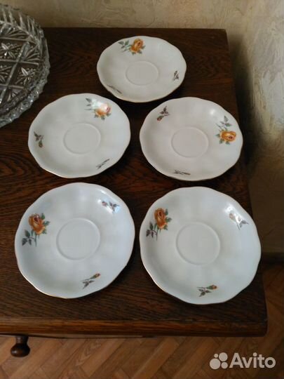 Чайные пары фарфор Польша Советских времен