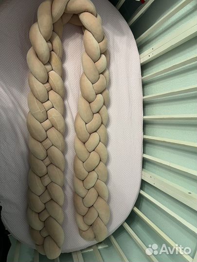 Бортик косичка