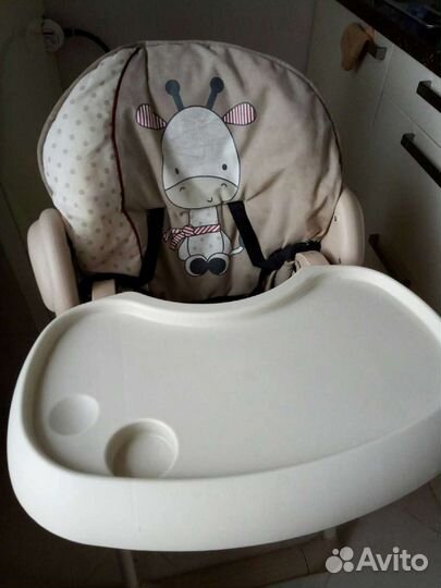 Стульчик - шезлонг Hauck Sit'n Relax 2в1 Giraffe