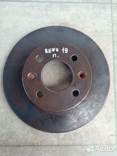 Диск тормозной передний Renault 19 2