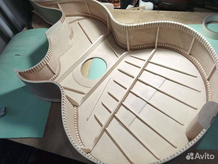 Гитара мастеровая. Ремейк старинной гитары