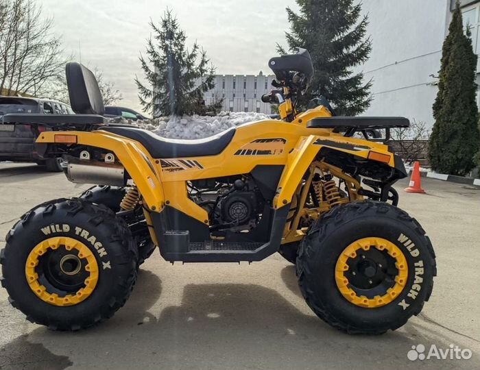 Квадроцикл Motoland Wild Track X 200 желтый