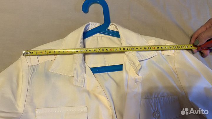 Рубашка кадетская кремовая