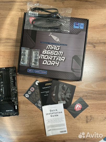 Материнская плата msi mag b660m mortar lga1700