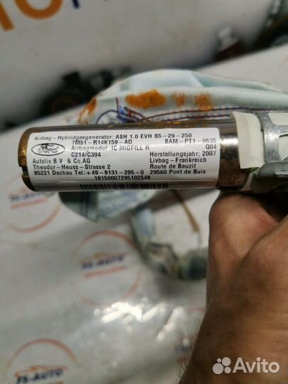 Подушка безопасности боковая правая Ford C-Max 1.8