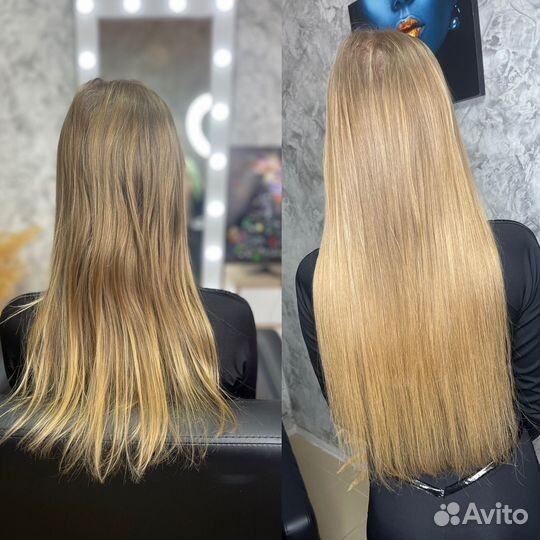 Горячее(капсульное) и афронаращивание волос