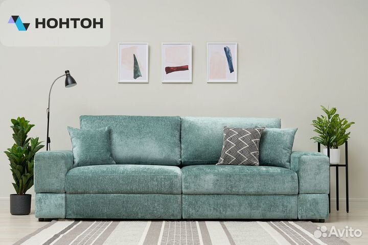 Диван пантограф Рон modool бирюзовый