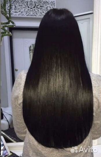 Волосы для наращивания 65 см бу