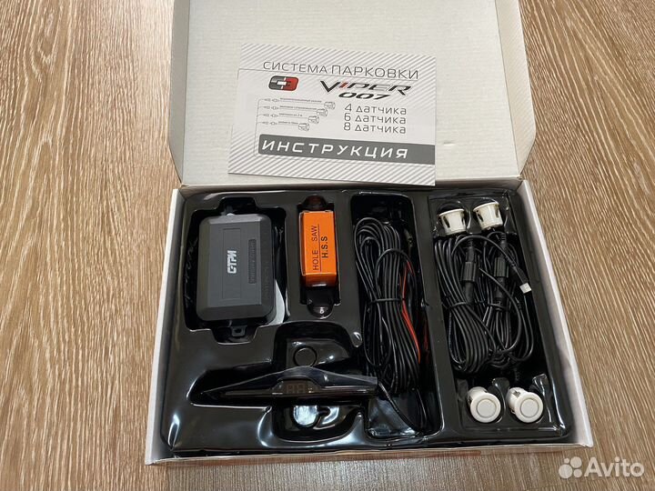 Парктроник с голосовой озвучкой на русском языке