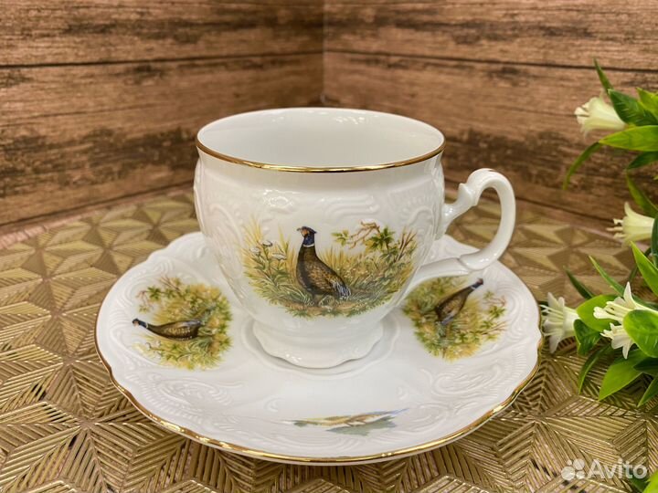 Чашка с блюдцем 