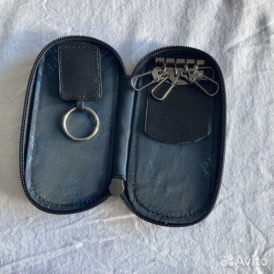 Мужской кошелек портмоне, ключница нат. кожа