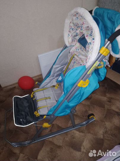 Детские зимние санки