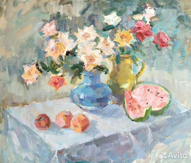 Картина. Натюрморт маслом 60*70см