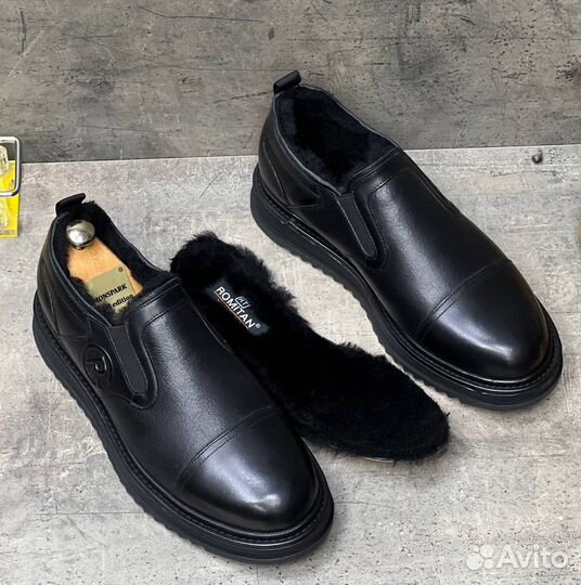 Полуботинки низкие Romitan из натуральной кожи